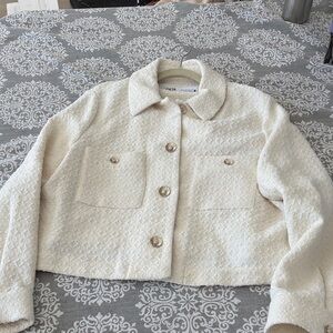 Zara Women's Cream Jacket